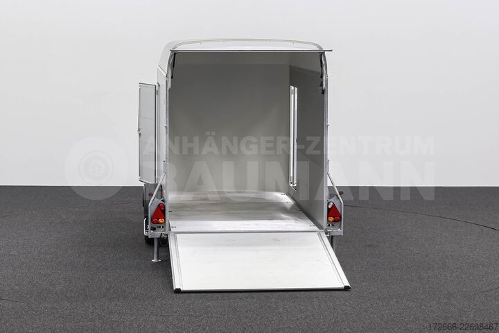 Koffer aanhanger Debon CHEVAL LIBERTE DEBON C400 ALU ROADSTER SCHWARZ +2X SEITENTÜR