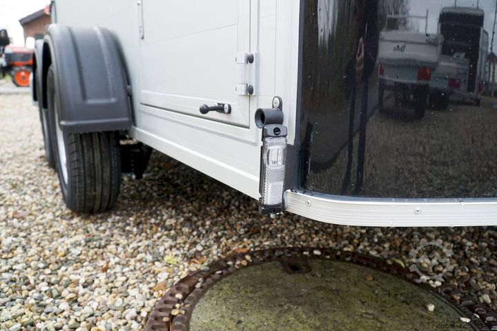 Koffer aanhanger Debon CHEVAL LIBERTE DEBON C500 ALU ROADSTER SCHWARZ +SEITENTÜR