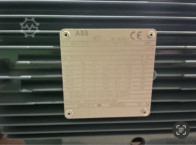 Motor eléctrico ABB