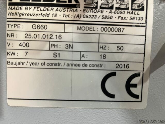 Kantenanleimmaschine Felder G660