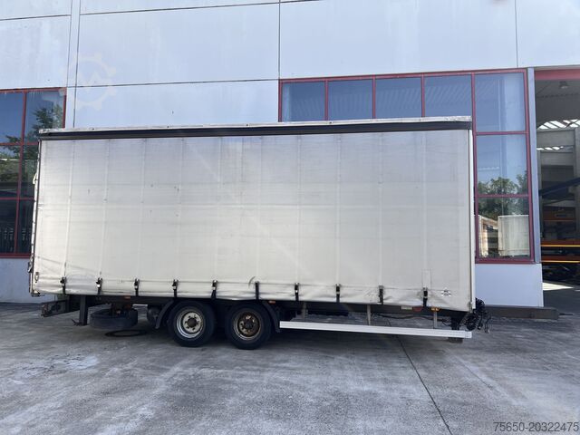 Rimorchio aperto con telone Tang, Karl ZCS 105  Tandem- Planenanhänger
