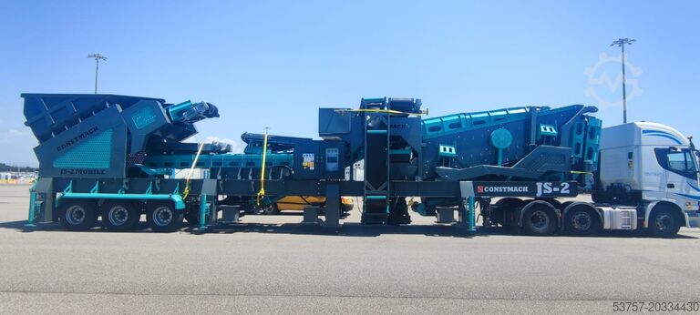 Kırma ekipmanı / mobil kırıcı tesisi Constach Mobil Crusher Plant JS-1 Mobile Crushing Plant