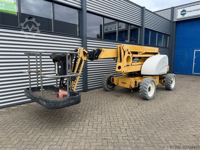 Leddelt teleskopisk arbejdsplatform Niftylift HR21 HYBRID 4X4 hoogwerker Knikarmhoogwerker
