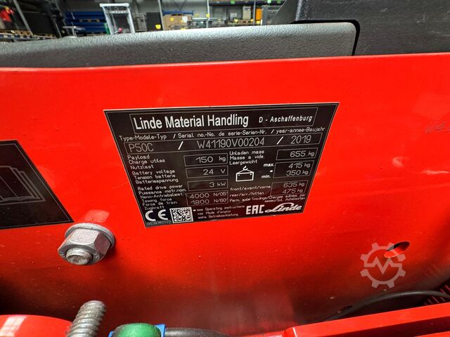 S+UVV 07/27 Elektro 5 000 kg tažná síla Linde P 50