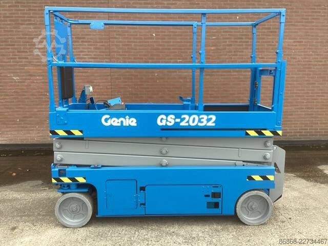 Plataforma de tesoura usada Genie GS-2032 GENIE GS 2032
