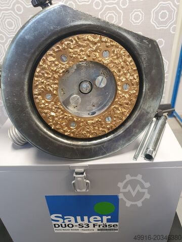 Vakuumpump SAUER DUO S3 Sanierungsfräse