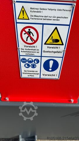 Bøjemaskine til metalplader - 3 ruller AK-BEND ASM 140-20/4,0