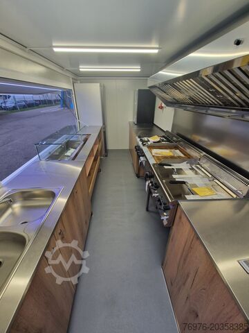 Verkoopwagen, foodtruck, snackwagen Iveco Food Truck, Imbisswagen, Küche ist Neu