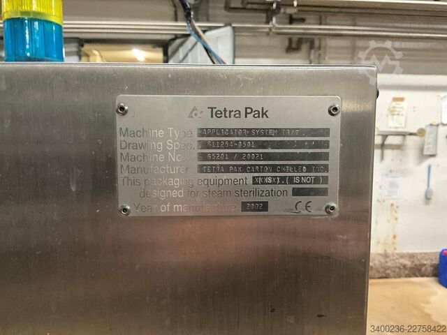 2002-es Tetra Pak TR/7 ESL SCA aszeptikus töltőgép Tetra Pak TR/7 ESL SCA