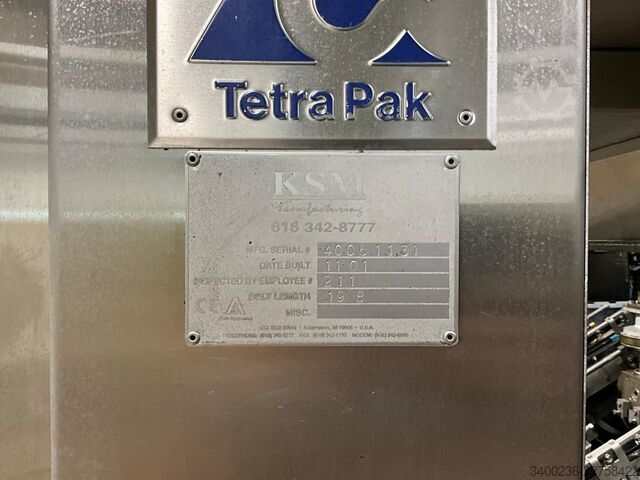 2002-es Tetra Pak TR/7 ESL SCA aszeptikus töltőgép Tetra Pak TR/7 ESL SCA