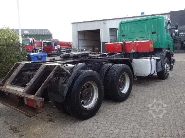 Carga pesada Scania P420 6x4 steelsprings
