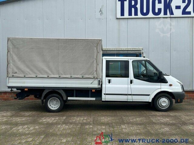 Plachtová dodávka Ford Transit FT 460 DoKa 7 Sitzer Nur 65.623KM 1.Hand