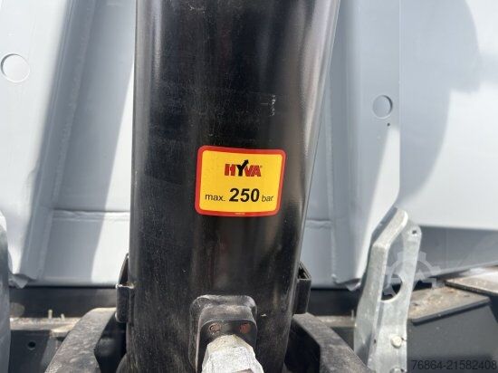 Kippers oplegger SCHWARZMüLLER STAHLRUNDMULDE 25 M³, LIFTACHSE, ROLLPLANE, SAF ACHSEN,  SOFORT VERFüGBAR