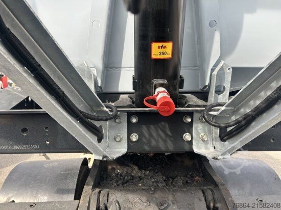 Kippers oplegger SCHWARZMüLLER STAHLRUNDMULDE 25 M³, LIFTACHSE, ROLLPLANE, SAF ACHSEN,  SOFORT VERFüGBAR