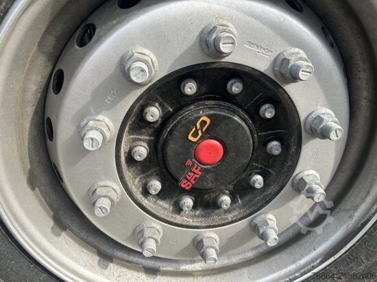 Kippers oplegger SCHWARZMüLLER STAHLRUNDMULDE 25 M³, LIFTACHSE, ROLLPLANE, SAF ACHSEN,  SOFORT VERFüGBAR