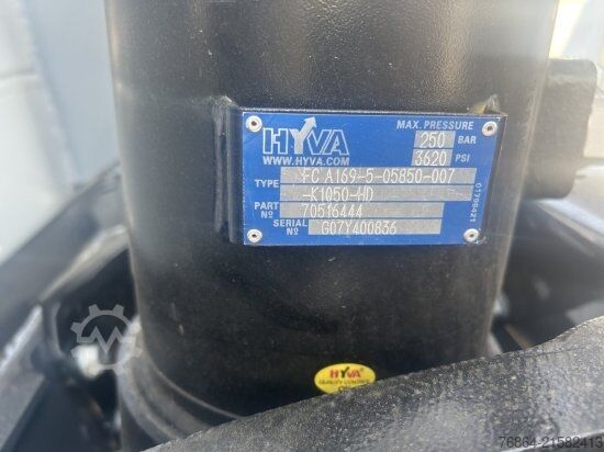 Kippers oplegger SCHWARZMüLLER STAHLRUNDMULDE 25 M³, LIFTACHSE, ROLLPLANE, HYDR. KLAPPE SOFORT VERFüGBAR