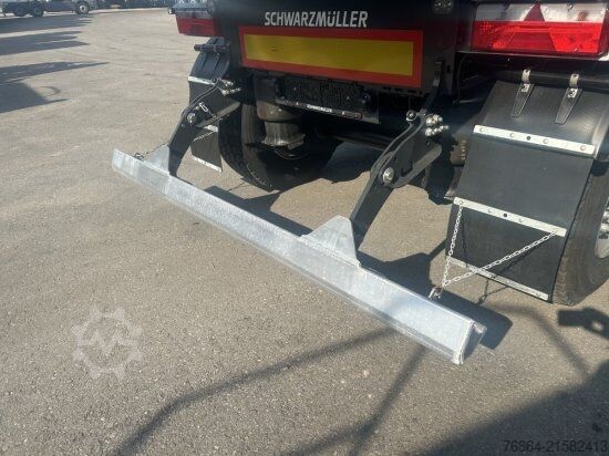 Kippers oplegger SCHWARZMüLLER STAHLRUNDMULDE 25 M³, LIFTACHSE, ROLLPLANE, HYDR. KLAPPE SOFORT VERFüGBAR