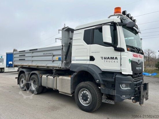 Driezijdige kipper MAN TGS 28.470 6X4X4, MEILLER,  WINTERDIENSTAUSRüSTUNG, ACHSLIFT, LENKACHSE