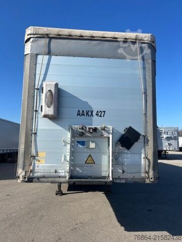 Open oplegger met zeil SCHMITZ PALETTENKASTEN, LIFTACHSE, EDSCHA