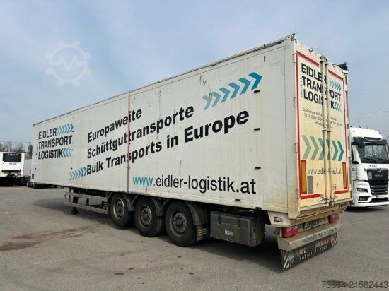 Oplegger met walking floor KNAPEN K100/KT01, 10 MM, LIFTACHSE, ROLLPLANE, FUNK