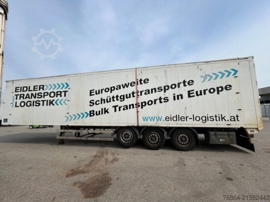 Oplegger met walking floor KNAPEN K100/KT01, 10 MM, LIFTACHSE, ROLLPLANE, FUNK