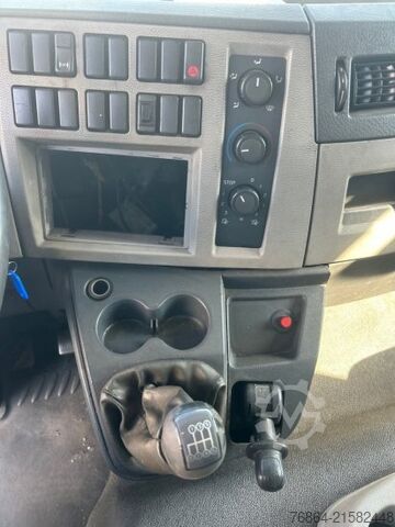 Plattewagen met zeil VOLVO FL 240 4X2R, PLANE, MANUAL, E4, LADEBORDWAND,