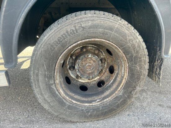 Plattewagen met zeil VOLVO FL 240 4X2R, PLANE, MANUAL, E4, LADEBORDWAND,