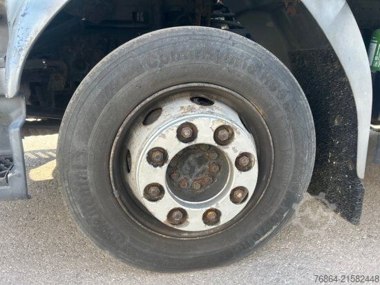 Plattewagen met zeil VOLVO FL 240 4X2R, PLANE, MANUAL, E4, LADEBORDWAND,