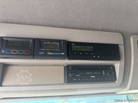 Koelwagen IVECO EUROCARGO 180-280 TIEFKüHLER, CARRIER SUPRA 1250, 2 STüCK