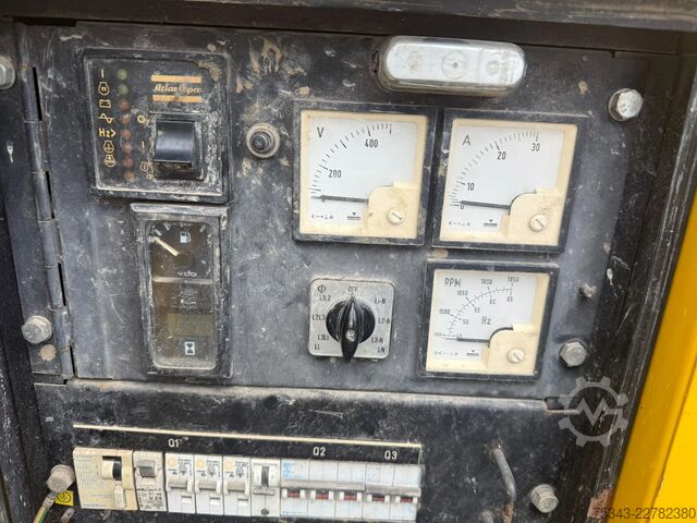 Aggregaat Atlas Copco 2X QAS 18 | 400 V connection | 230 V connection