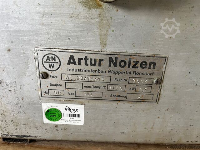Four de trempe 1150°C Nolzen WL 20/19/40