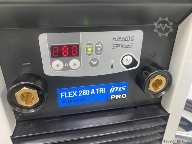 Inverter-lasapparaat voor elektrode handlassen; MMA-lasapparaat, inverter-lasapparaat, lasmachine, IMS - GYS PROGYS FLEX 280A CEL