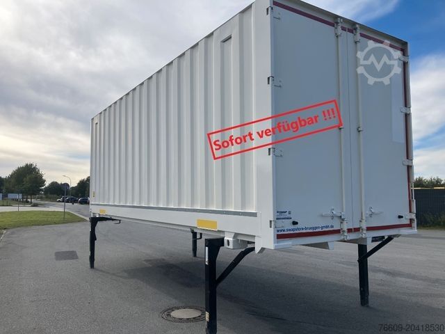 Ρυμουλκούμενο με εναλλάξιμο αμάξωμα  Wechselbrücke Koffer