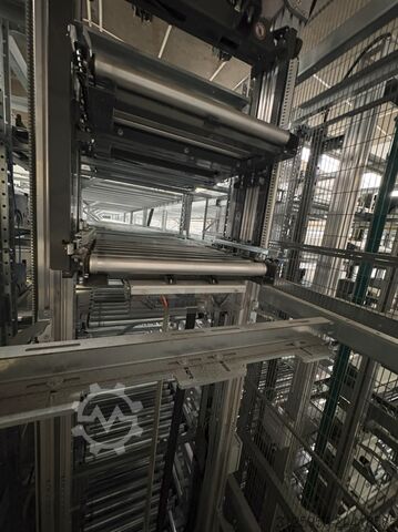 Transportador de rolos Knapp Système de stockage à navette