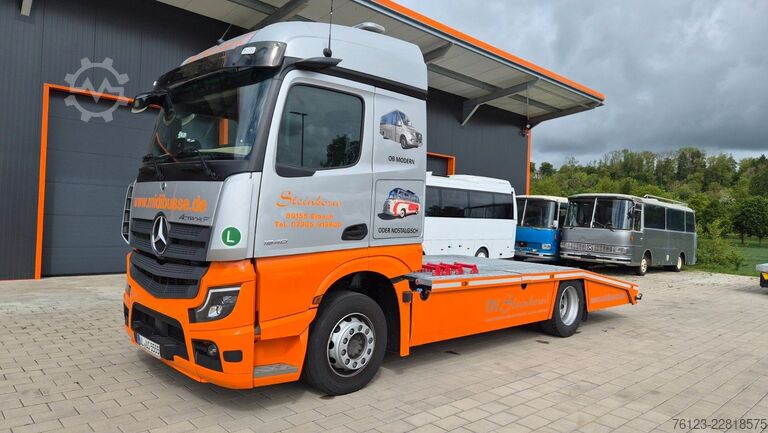 Camión portacoches MERCEDES-BENZ Actros 18.400 Flachzug Fahraufträge auf Wunsch
