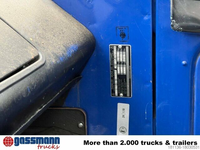 Pritschenwagen Mercedes-Benz L 407 D 4x2 Doka, Ex-THW