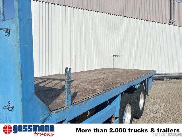 LKW mit Pritsche (offen) MAN TGA 26.310 6X6 BB mit Kran HMF 1253-K4, Funk