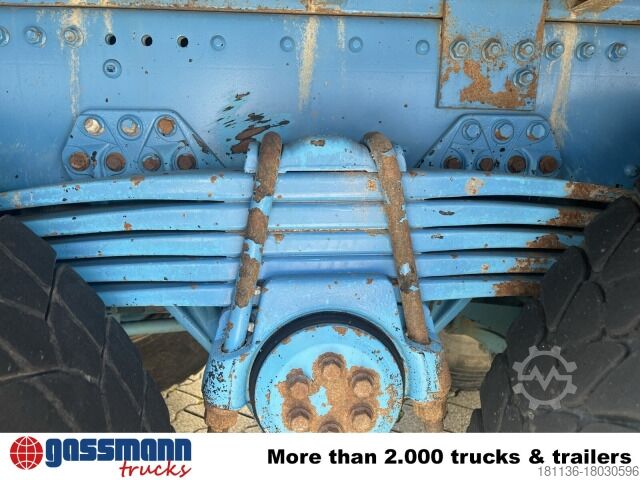 LKW mit Pritsche (offen) MAN TGA 26.310 6X6 BB mit Kran HMF 1253-K4, Funk