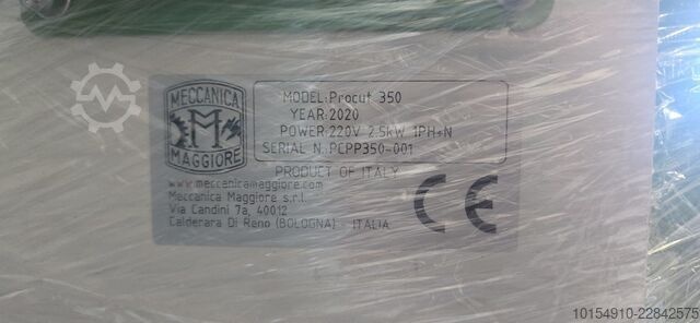 Automatische snijmachine voor etiketten/klittenband Meccanica Maggiore s.r.l. Procut 350