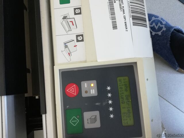 Thermisch inbindapparaat PLANAX Copy Binder 2
