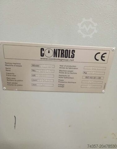 Laboratorní lis Controls Pilot Controls Pilot