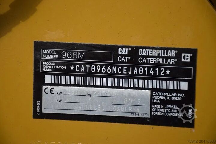 Kerekes rakodó Caterpillar 966 M