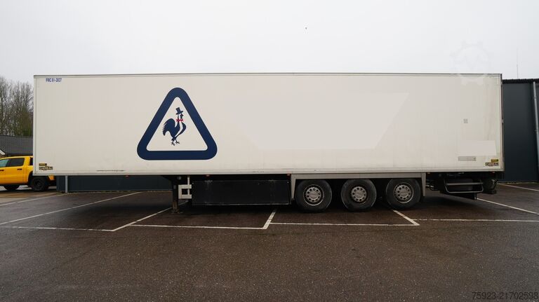Transporte refrigerado/congelado Chereau 3 Axle frigo trailer with THERMO KING SLX 300