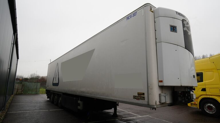 Transporte refrigerado/congelado Chereau 3 Axle frigo trailer with THERMO KING SLX 300