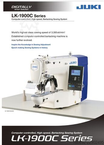 Máquina de costura Juki Lk1900C