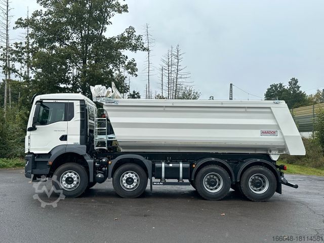 Autocarro ribaltabile MAN TGS 41.440 BB 8X4 Euromix Mulden Kipper HARDOX