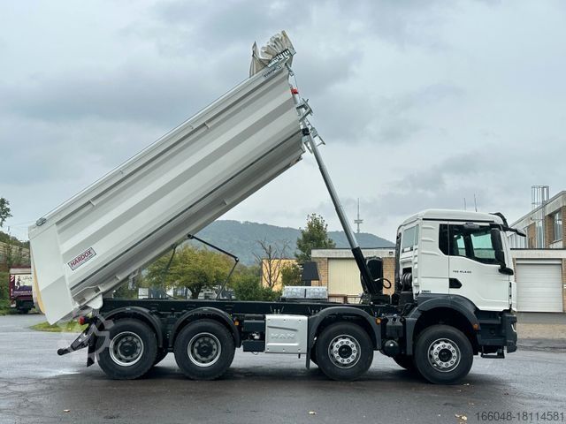 Autocarro ribaltabile MAN TGS 41.440 BB 8X4 Euromix Mulden Kipper HARDOX