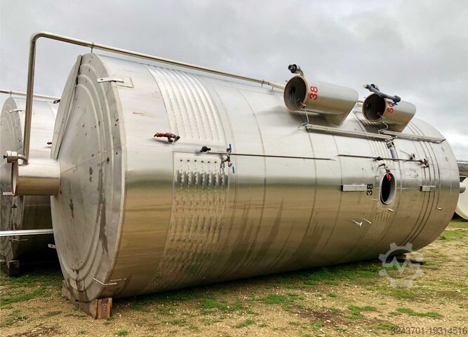 Roestvrijstalen tank 304 - 61000 L MARTINEZ SOLE