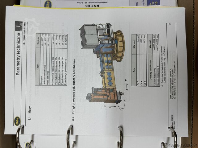 Boormachine CAN Machining 8000 mm MIBA RFM 8000