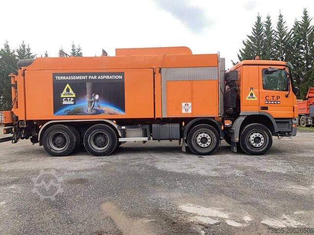 Zuigvoertuig Mercedes-Benz Actros 3241 K 8x4 2004 RSP ESE 32 / 7-2 Double Turbine